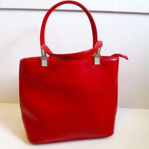 *Sashas Paris Lipstick Red 2-Way Shoulder bag
